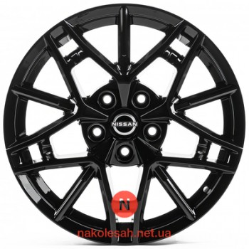 Replica NS17348 7.5x17 5x114.3 ET45 DIA66.1 Black
