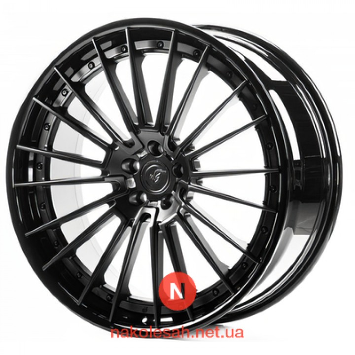 WS FORGED WS-028C 10.5x20 5x112 ET28 DIA66.45 SBGBL