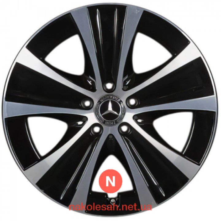 Mercedes OEM A2134013700 8x18 5x112 ET43 DIA66.6 BKF Mercedes OEM A2134013700 8x18 5x112 ET43 DIA66.6 BKF
