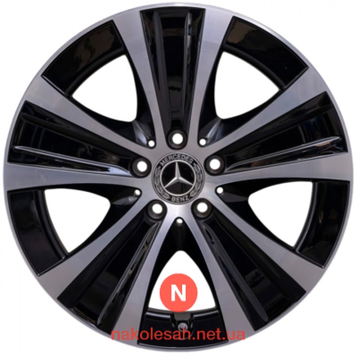 Mercedes OEM A2134015300 9x18 5x112 ET52.5 DIA66.6 BKF