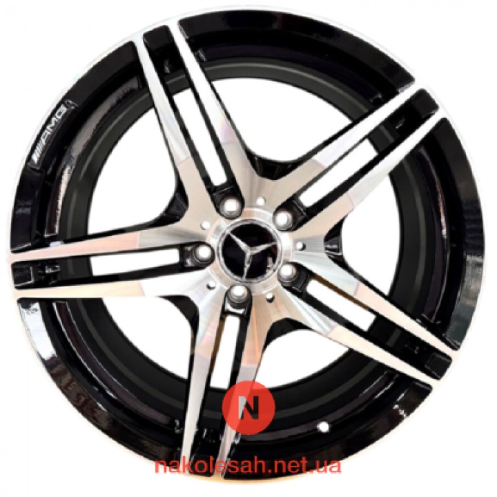 Koko FF186 8.5x19 5x112 ET35 DIA66.5 Black