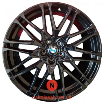 Replica H996F 10.5x21 5x112 ET43 DIA66.6 Black