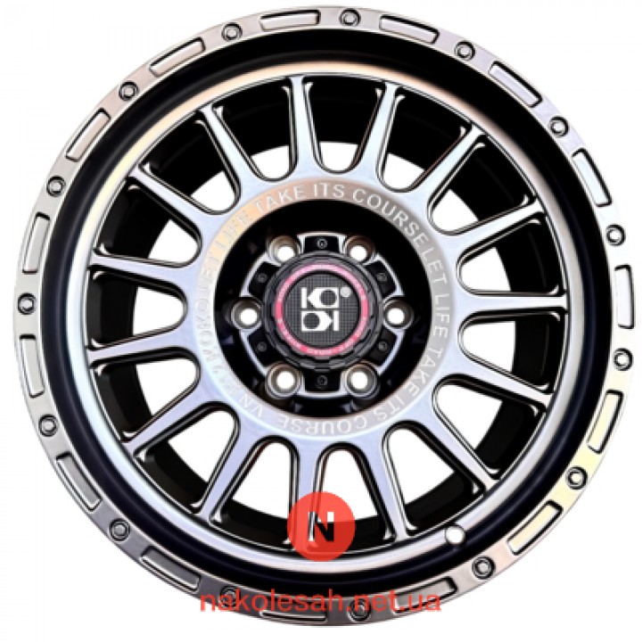 Koko FF573 8.5x17 6x139.7 ET0 DIA110.1 GR