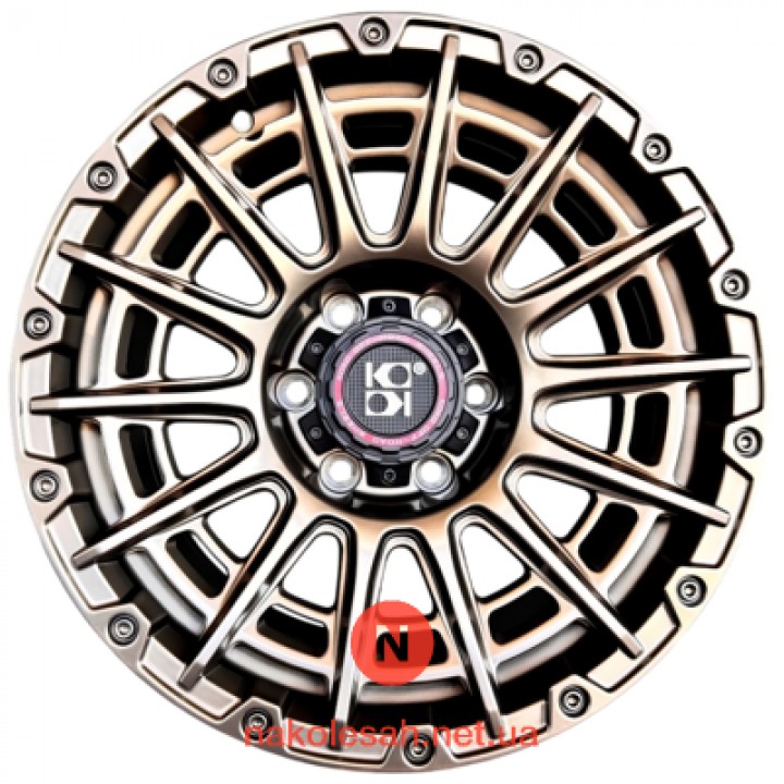 Koko FF571 8.5x17 6x139.7 ET0 DIA110.1 XBR