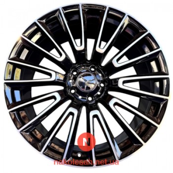 Flow Forming FBX349-22 10x22 5x130 ET36 DIA84.1 Black