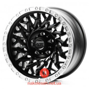 Off Road Wheels OW1704 8.5x17 5x127 ET-12 DIA71.5 MBLS