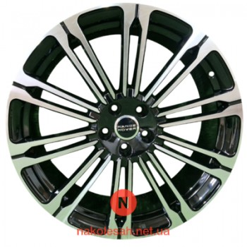 Replica 7818 9.5x22 5x108 ET43 DIA63.3 BMF