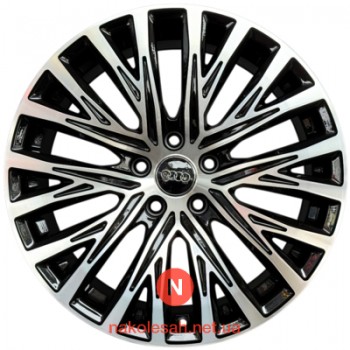 Replica 8038 8x18 5x112 ET35 DIA66.5 Black