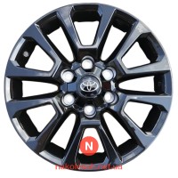 Replica TY843 7.5x17 6x139.7 ET25 DIA106.1 Black