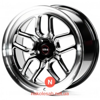 CAST WHEELS CW640 10.5x18 5x120 ET20 DIA72.6 GBW/MS