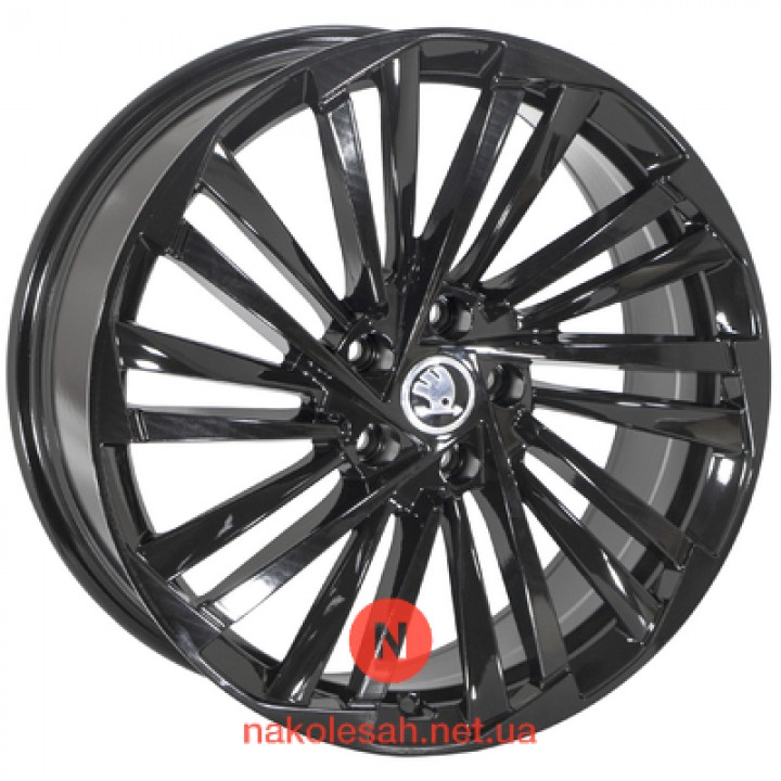 ZF FBX261 7.5x18 5x112 ET43 DIA57.1 Black