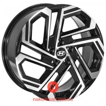 ZF FBX345 7.5x18 5x114.3 ET51 DIA67.1 BMF