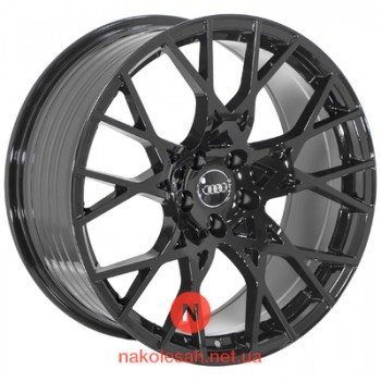ZF FBX348 9x20 5x112 ET25 DIA66.6 Black