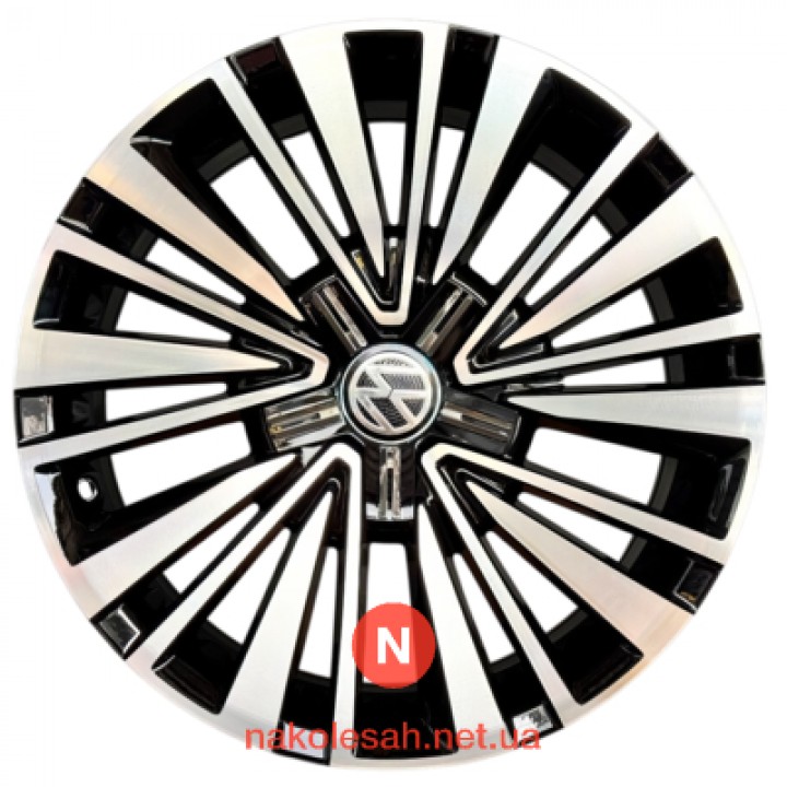 Replica 7121 7.5x17 5x112 ET37 DIA57.1 Black