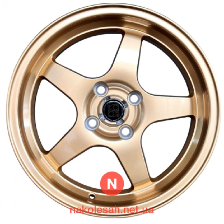 Koko FF125 7x15 4x100 ET35 DIA73.1 Gold