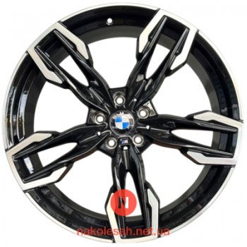 Replica 5718 8.5x20 5x112 ET25 DIA66.5 Black