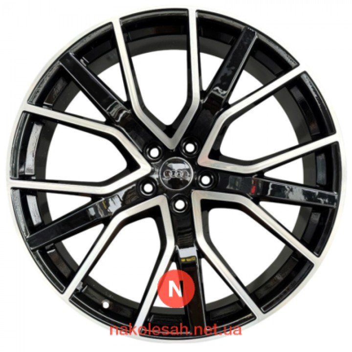 Flow Forming FBX133-22 9.5x22 5x112 ET28 DIA66.5 Black