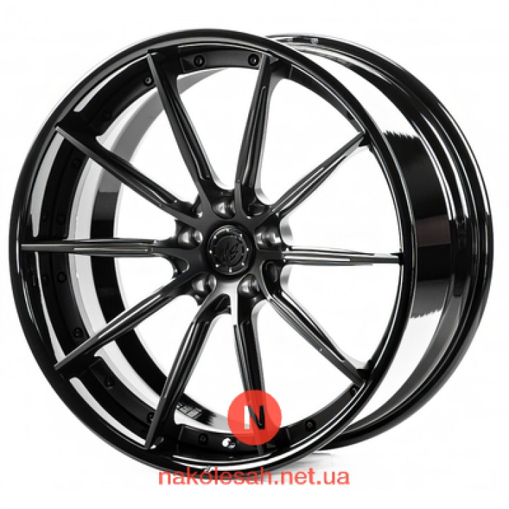 WS FORGED WS-076C 10.5x21 5x112 ET25 DIA66.5 SBGBL