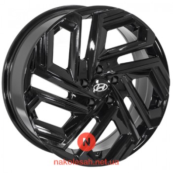 Zorat Wheels D1166 7.5x19 5x114.3 ET45 DIA67.1 Black
