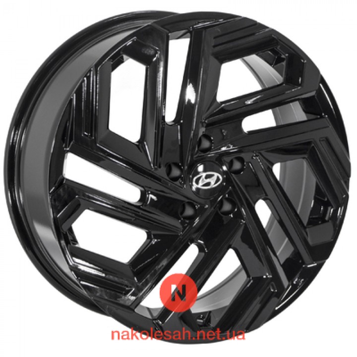 Zorat Wheels D1166 7.5x19 5x114.3 ET45 DIA67.1 Black