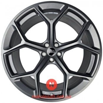 Audi OEM 4K0601025CT 10.5x22 5x112 ET19 DIA66.6 Gray