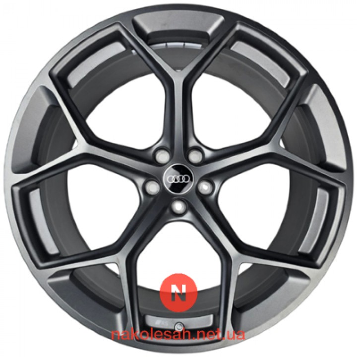 Audi OEM 4K0601025CT 10.5x22 5x112 ET19 DIA66.6 Gray