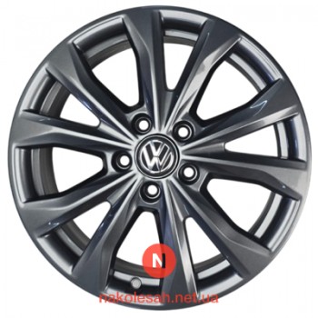 Volkswagen OEM 2K7601025A 6.5x17 5x112 ET49 DIA57.1 Gray