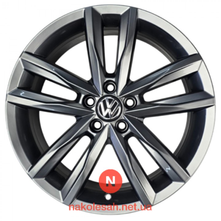 Volkswagen OEM 2G0601025B 7x17 5x100 ET51 DIA57.1 Gray