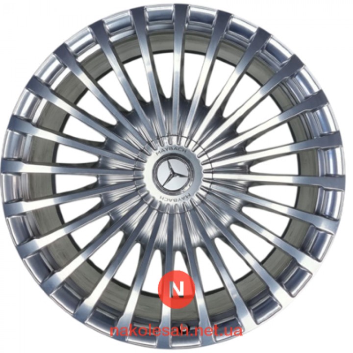 Mercedes OEM A1674011700 11.5x23 5x112 ET47 DIA66.6 Chrom