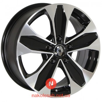 Zorat Wheels ZW-BK1393 6.5x16 5x114.3 ET38 DIA67.1 BP