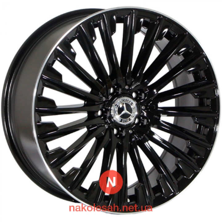 Zorat Wheels ZW-BK3S1348 8x19 5x112 ET42 DIA66.6 BL