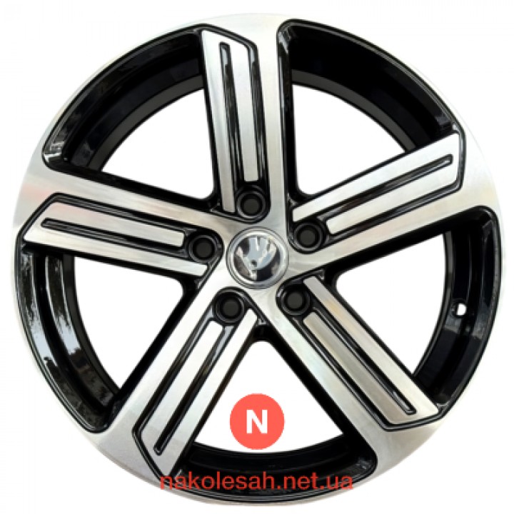 Flow Forming FBX178-7 7.5x17 5x112 ET38 DIA57.1 Black