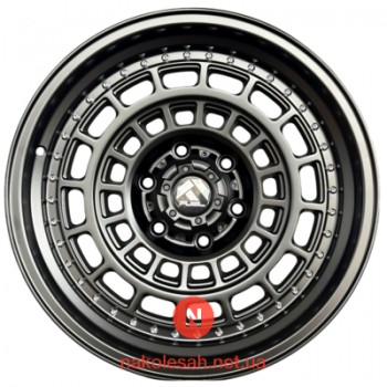 Off Road Wheels JT221-8 9x18 6x139.7 ET0 DIA110.1 BM