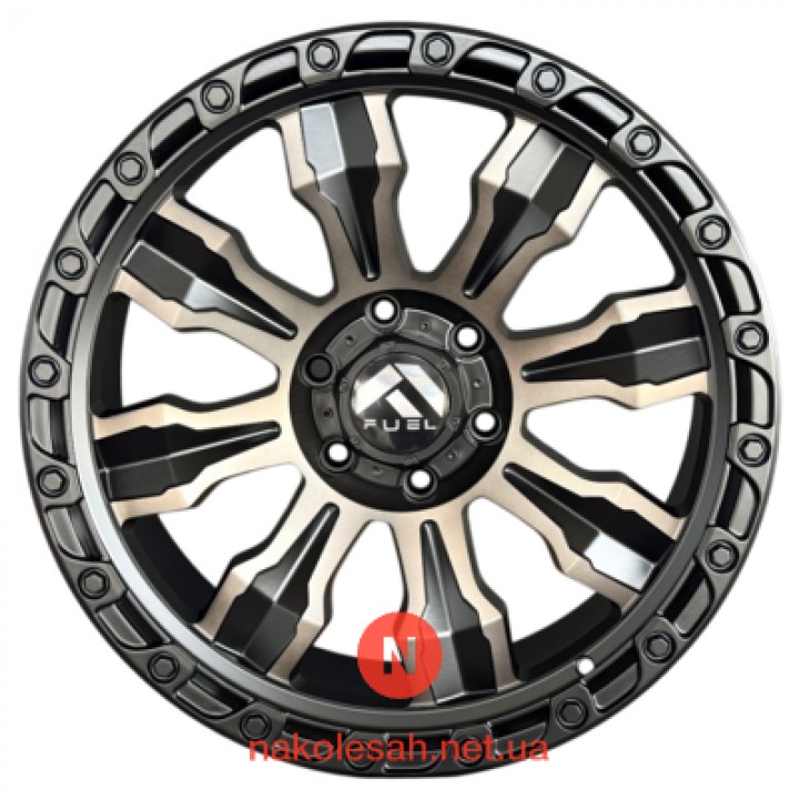 Off Road Wheels FBX087-20 9x20 6x139.7 ET0 DIA110.1 BM