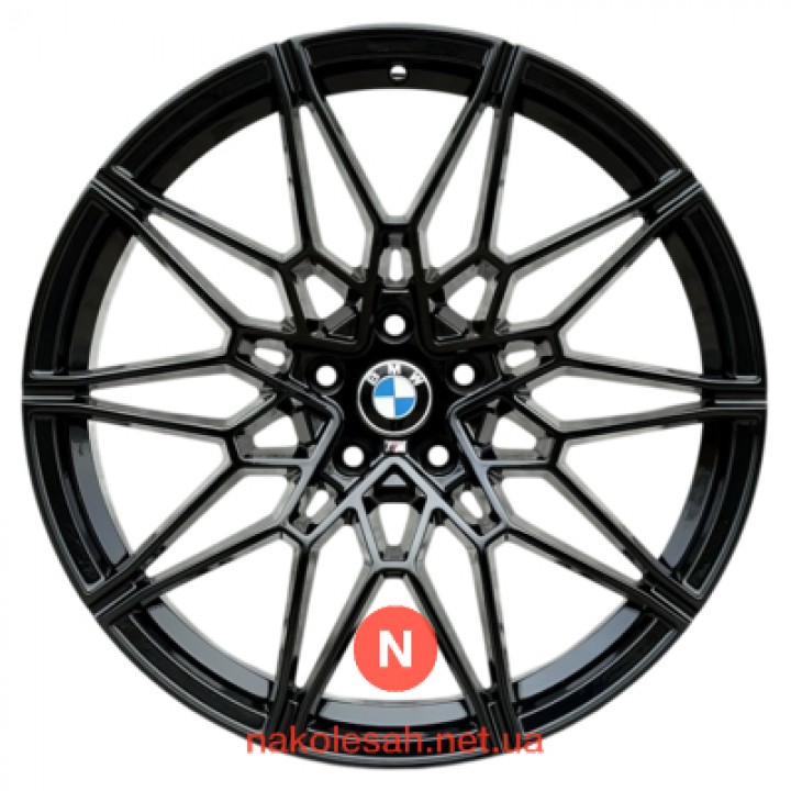 ZF A375 9.5x20 5x112 ET37 DIA66.6 Black