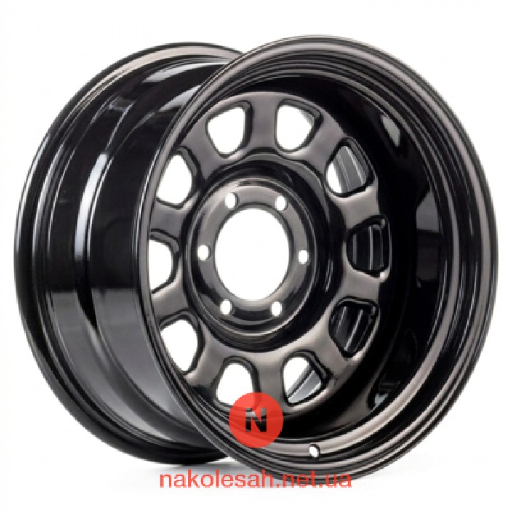 Kapitan Spoke 8x16 6x139.7 ET-40 DIA110 Black