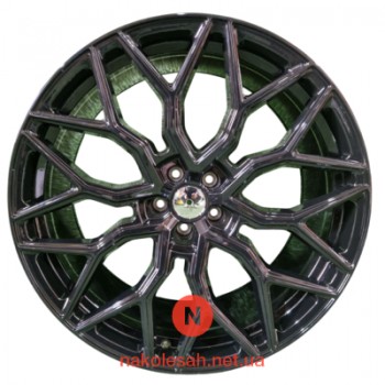 Replica H3290F 10.5x22 5x112 ET33 DIA66.5 Black