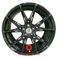 Replica H3487F 9.5x19 5x112 ET38 DIA66.5 Black