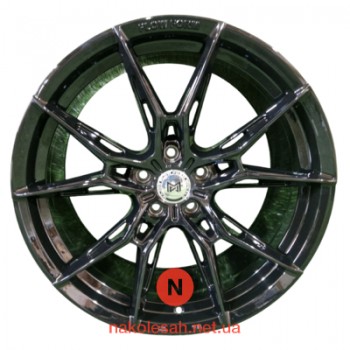 Replica H3487F 8.5x19 5x112 ET35 DIA66.5 Black