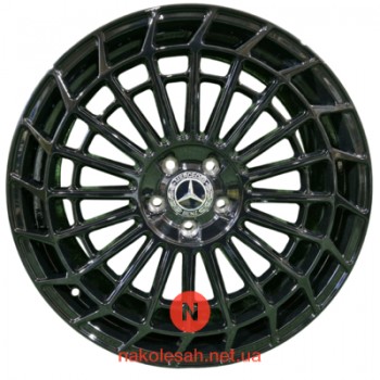 Replica H3140F 10x21 5x112 ET48 DIA66.5 Black