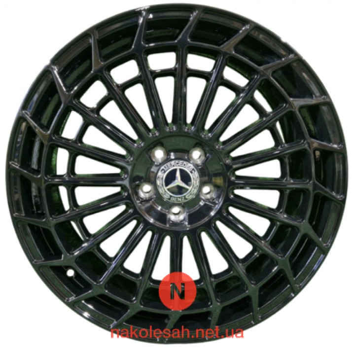 Replica H3140F 8.5x20 5x112 ET36 DIA66.5 Black