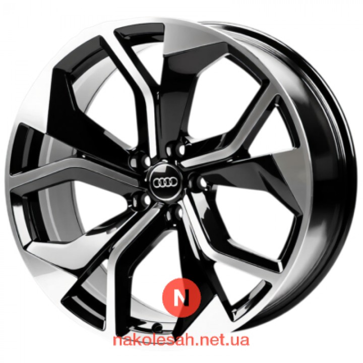 Replica AU6109 9.5x21 5x112 ET35 DIA66.45 BMF