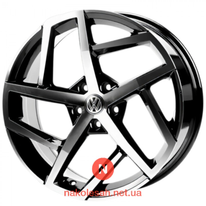Replica VW6108 7.5x17 5x112 ET45 DIA57.1 BMF