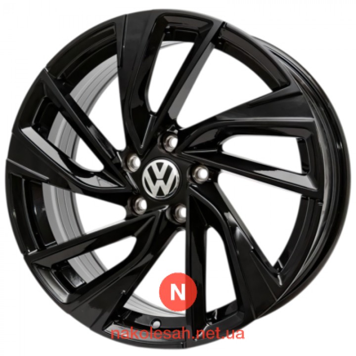 Replica VW6111 7x17 5x112 ET45 DIA57.1 Black