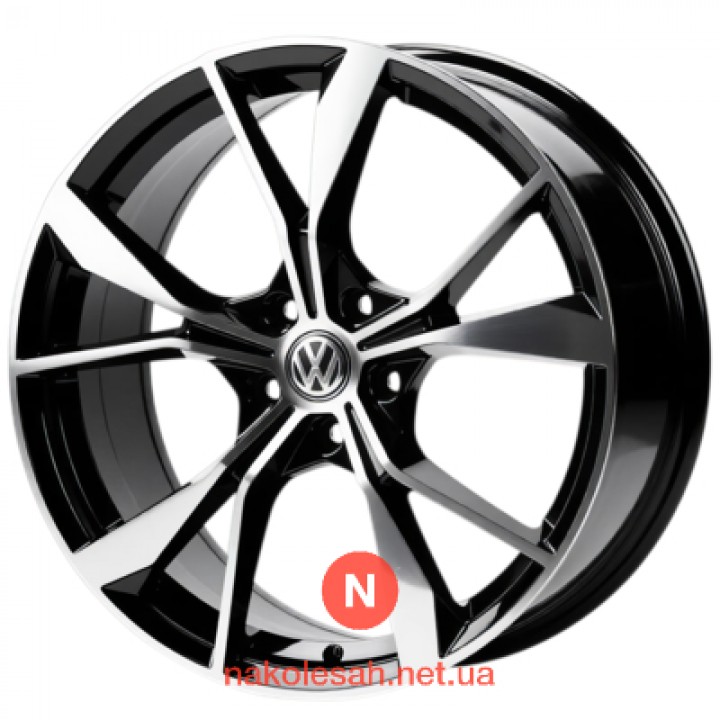 Replica VW6125 8x19 5x112 ET42 DIA57.1 BMF