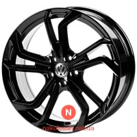 Replica VW698 8x18 5x112 ET45 DIA57.1 Black