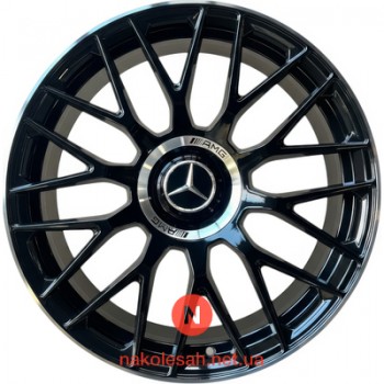 Replica XF-013 8.5x20 5x112 ET38 DIA66.45 Black