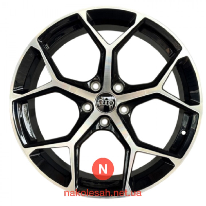Flow Forming YF5598 8.5x19 5x112 ET35 DIA66.5 Black