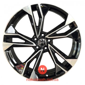 Flow Forming YF5493 9x21 5x112 ET30 DIA66.6 Black