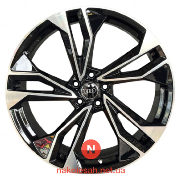 Flow Forming YF5493 9x21 5x112 ET30 DIA66.6 Black